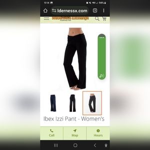 Ibex Izzi wool pants